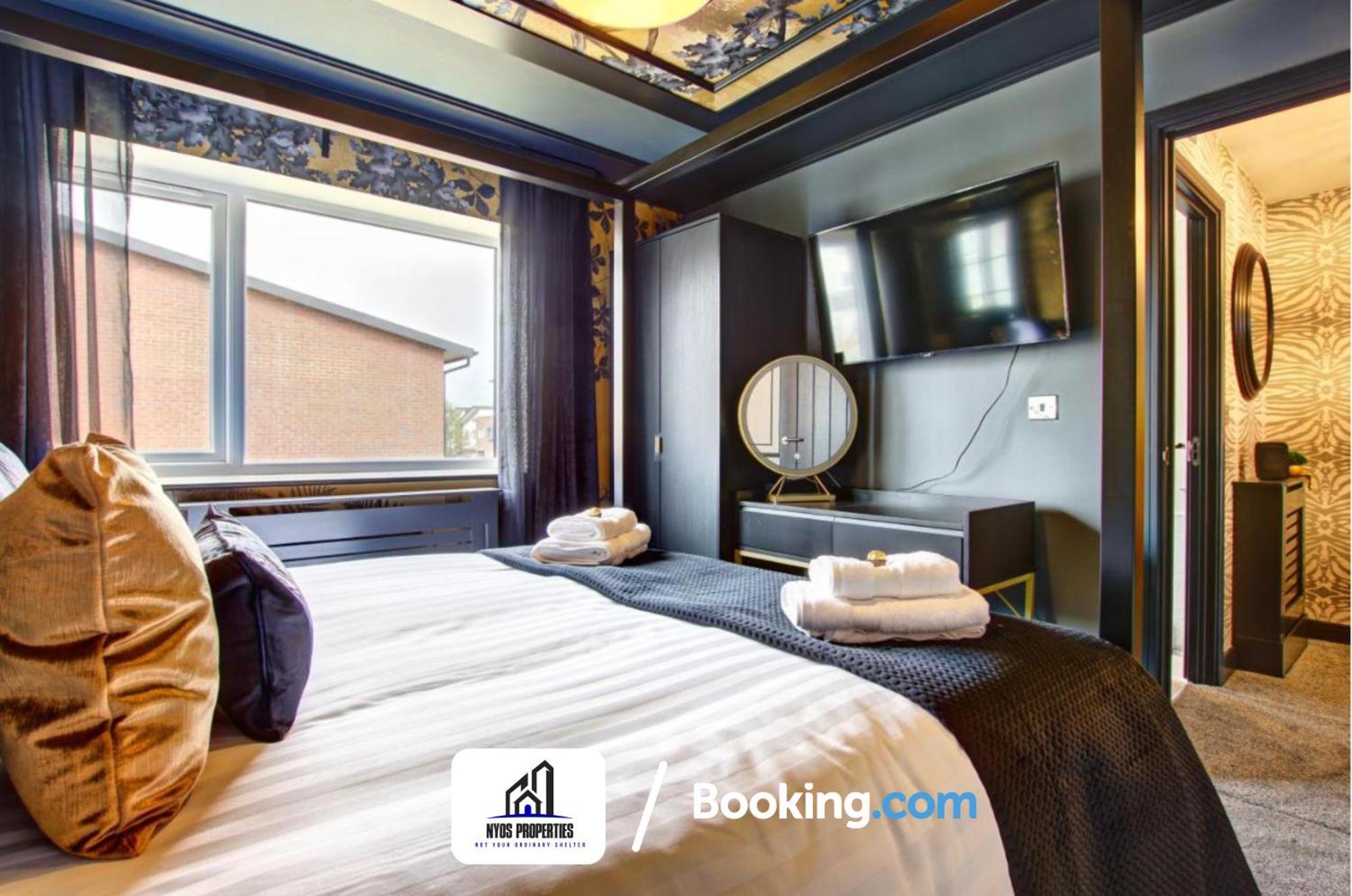 3 Bedroom Home By Nyos Properties Short Lets & Serviced Accommodation Manchester With Garden Ngoại thất bức ảnh